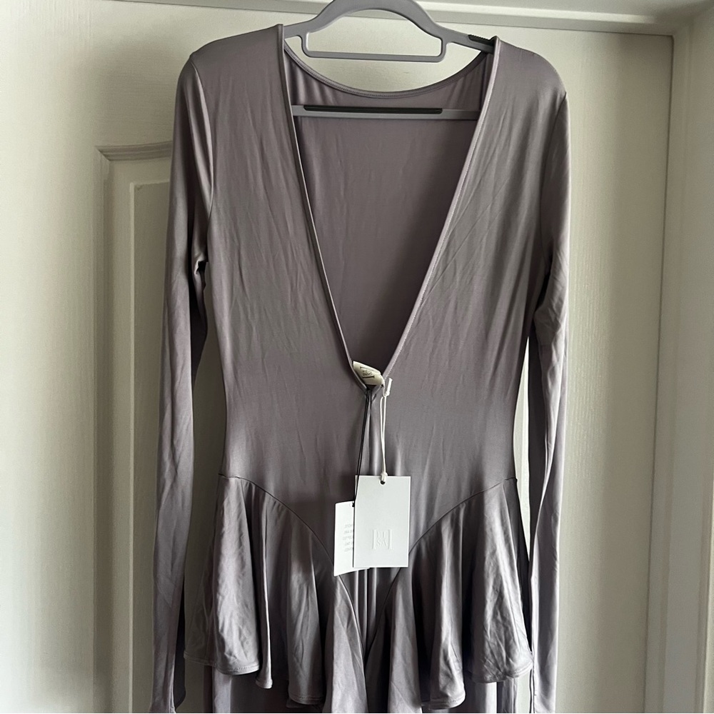 Helsa Amala Jersey Maxi Dress in Lavender Size Large NEW! New with tags! - Picture 9 of 11